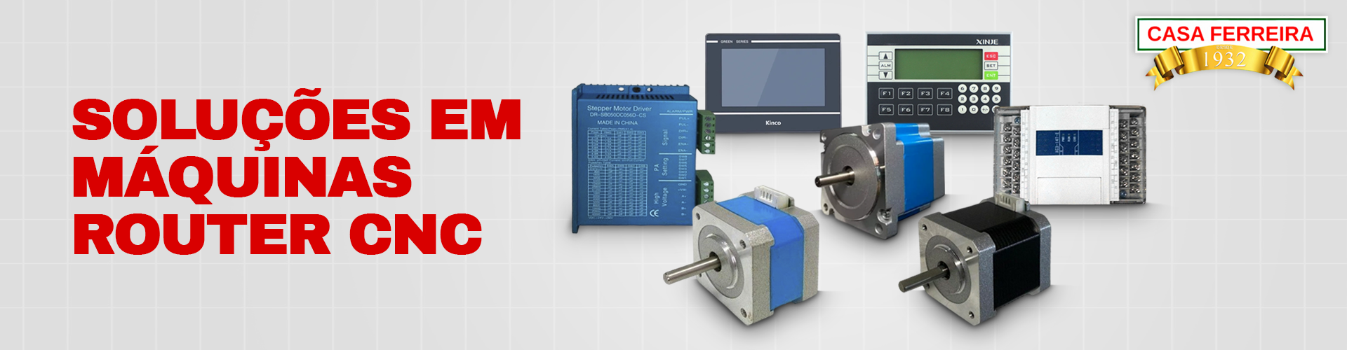 Soluções em máquinas Router CNC