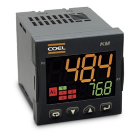 Controlador de Temperatura Coel KM1BLGOR-P 24 VCA/VCC