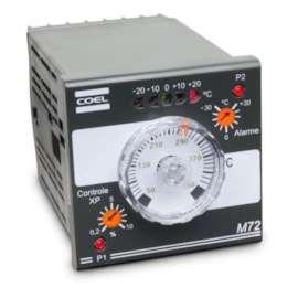 Controlador de Temperatura Coel M72HRRJ4 450°C 72X72  100 A 240VCA