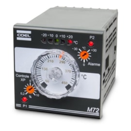 Controlador de Temperatura Coel M72HRRJ4 450°C 72X72  100 A 240VCA