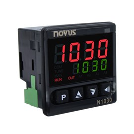 Controlador de Temperatura Novus N1030-RR C/ 2 Relés J K  T PT 100 A 240VAC