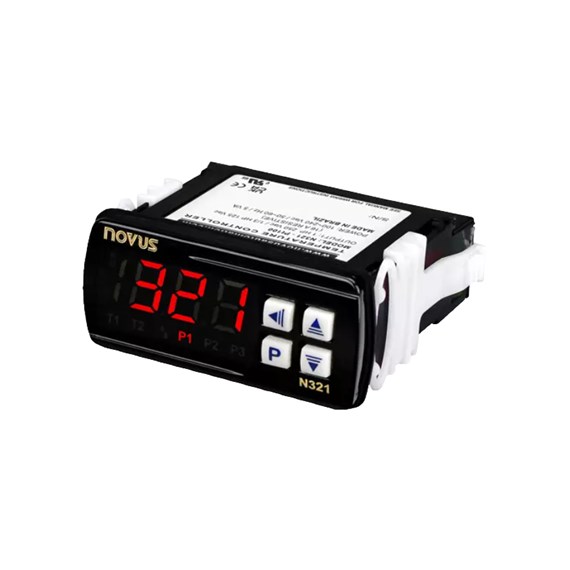 Controlador De Temperatura Novus N321 Pt100 12-24 Vac/Vcc 8032101014
