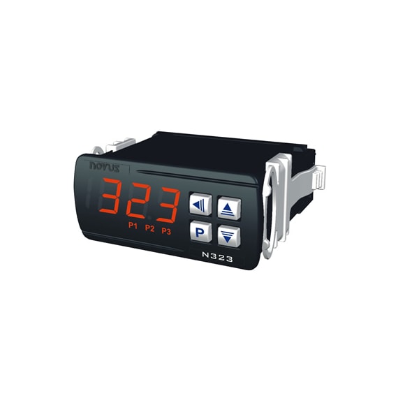 Controlador De Temperatura Novus N323 NTC Multestágio Com 1 Sensor NTC 100 A 240 VAC 8032303030