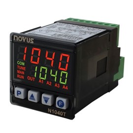 Controlador De Tempo E Temperatura Novus N1040T-Prrr Usb Ntc J K T Pt-100 100 A 240 Vac 8104219300
