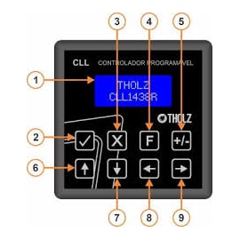 Controlador Logico Tholz CLL1438R 24VCC