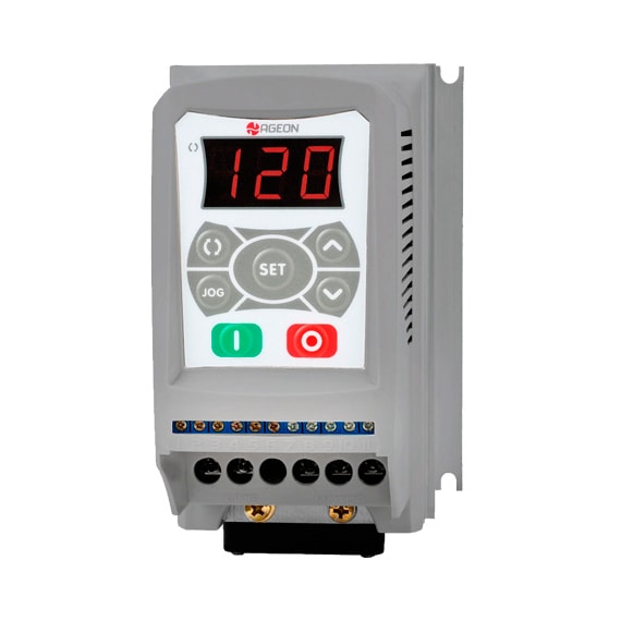 Inversor De Frequência Ageon Xf-20 2.0 Cv 220V 7.0A 1F