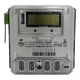 Medidor de Energia Monofásico Eletra  6021L 1 Elemento 2 Fios