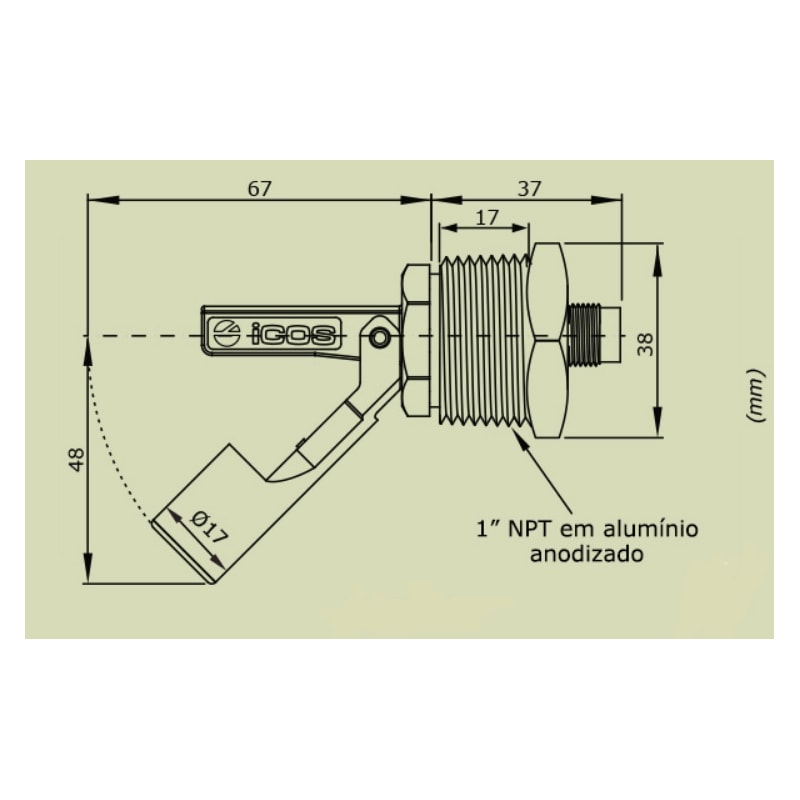 Sensor Nivel La31n M12 1 Aluminio Ppa 125c Preto Casa Ferreira 9355