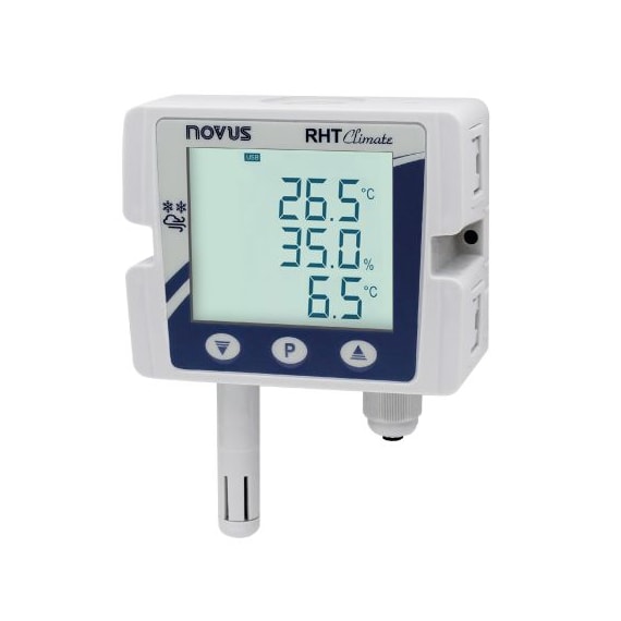 Transmissor RHT Climate-WM-USB-485-LCD