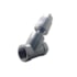 VÁLVULA THERMOVAL ANGULAR COD. 15334 2/2 VIAS 2" BSP NF PILOTO 150PSI 180°C PTFE INOX 316