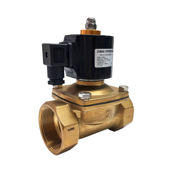 VALVULA VCX DIAFRAGMA 2 BSP 2/2VIAS 220VCA V